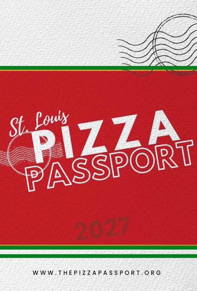 The 2027 St. Louis Pizza Passport booklet
